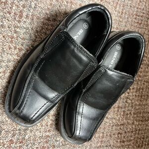 Kids Black Dress Shoes Bruno Marc